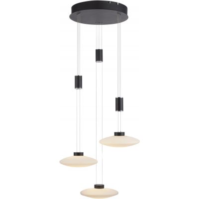 Paul Neuhaus Lautada lampa wisząca 3x7,5W czarny mat 2082-18