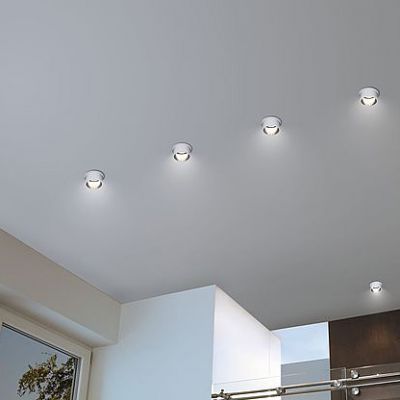 Paulmann Gil lampa podsufitowa 1x6W LED biały mat/czarny mat 93376