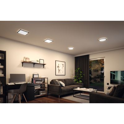 Paulmann Atria Shine plafon 1x16W LED czarny 71012