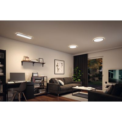 Paulmann Atria Shine plafon 1x22W LED czarny 71013