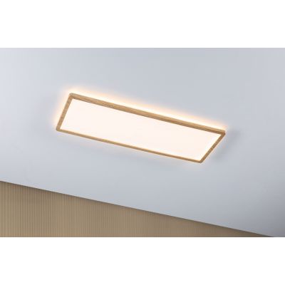 Paulmann Atria Wood Backlight plafon 1x22W LED biały/drewno 71031