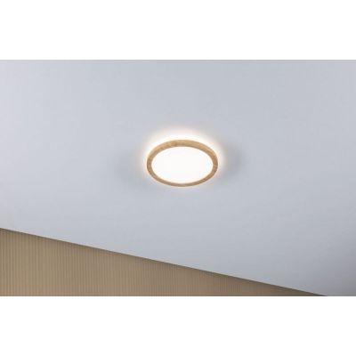 Paulmann Atria Wood Backlight plafon 1x11W LED biały/drewno 71032