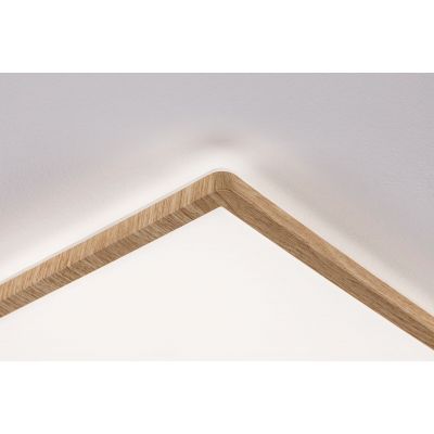 Paulmann Atria Wood Backlight plafon 1x16W LED biały/drewno 71035