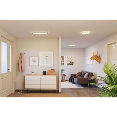 Paulmann Atria Wood Backlight plafon 1x16W LED biały/drewno 71035