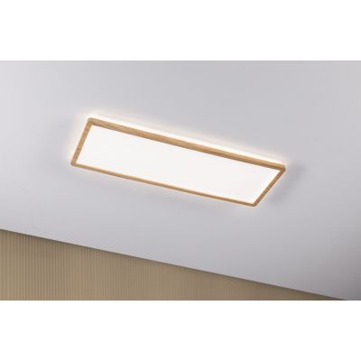 Paulmann Atria Wood Backlight plafon 1x22W LED biały/drewno 71036