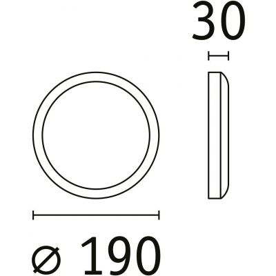 Paulmann Atria Shine plafon 1x11,2 W biały 71183