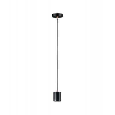 Paulmann Neordic Nordin lampa wisząca 1x20W czarny marmur/miedziany mat 79751