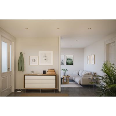 Paulmann Lanati lampa do zabudowy 3x6 W aluminium-drewno 92239