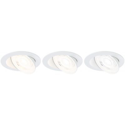 Paulmann Anmus lampa do zabudowy 3x5 W biała 92254