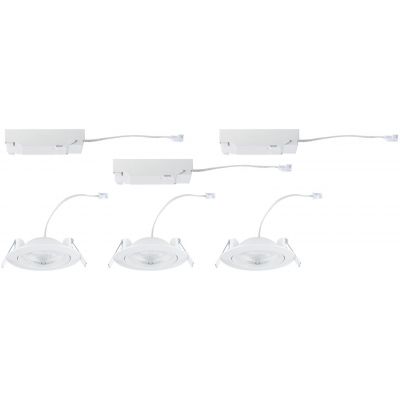 Paulmann Anmus lampa do zabudowy 3x5 W biała 92254