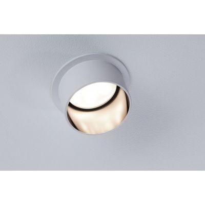 Paulmann Gil lampa podsufitowa 1x6W LED biały mat/czarny mat 93376