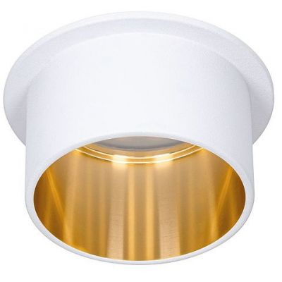 Paulmann Gil lampa podsufitowa 1x6W LED biały mat/złoty 93380