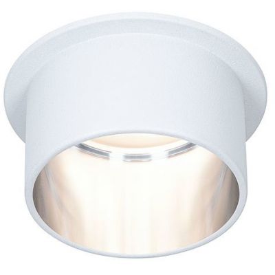 Paulmann Gil lampa podsufitowa 1x6W LED biały mat/żelazo szczotkowane 93384