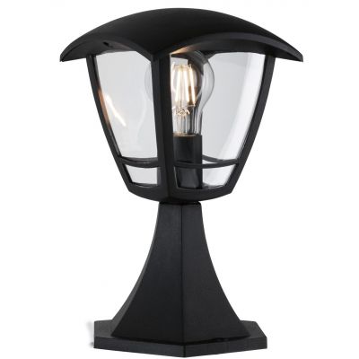 Paulmann Classic Curved lampa stojąca zewnętrzna 1x12W czarny/przezroczysty 94393