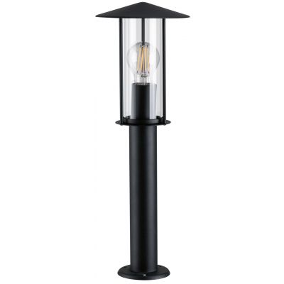 Paulmann Bollard Classic lampa stojąca zewnętrzna 1x15W czarny/przezroczysty 94397