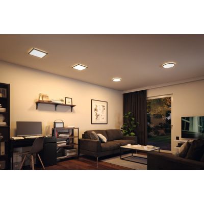 Paulmann Atria Shine plafon 1x16W LED czarny 71001