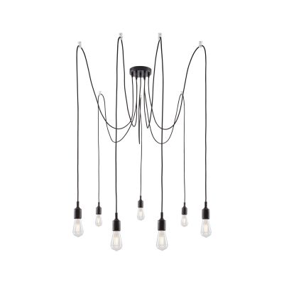 Paulmann Neordic lampa wisząca 7x60 W czarna PL50390