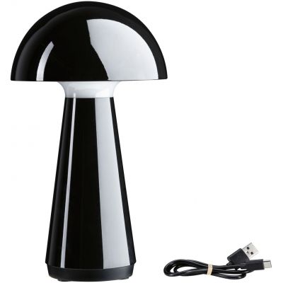 Paulmann Onzo lampa stołowa 1x2,6 W czarna PL76994