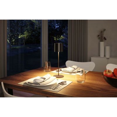 Paulmann Tuni lampa stołowa 1x2,8 W czarna PL76998