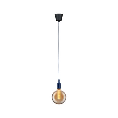 Paulmann Neordic lampa wisząca 1x60 W ciemnoniebieska PL78430