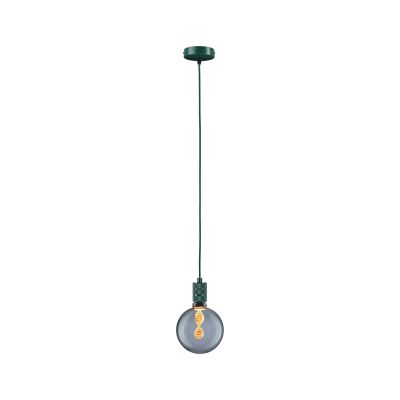 Paulmann Neordic lampa wisząca 1x60 W zielona PL78433