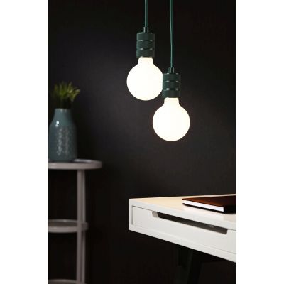 Paulmann Neordic lampa wisząca 1x60 W zielona PL78433