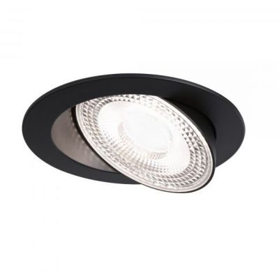 Paulmann Anmus lampa do zabudowy 1x5 W czarna 92257