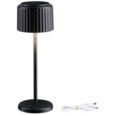 Paulmann Else lampa stołowa 1x3,7 W czarna PL94878