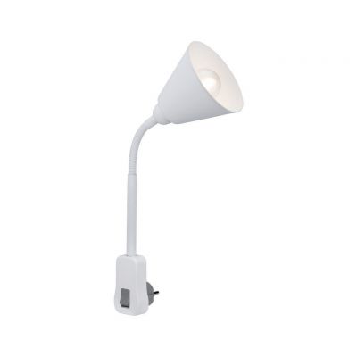 Paulmann Janus lampa biurkowa 1x20 W biała PL95428
