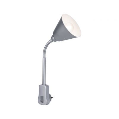 Paulmann Janus lampa biurkowa 1x20 W szara PL95429