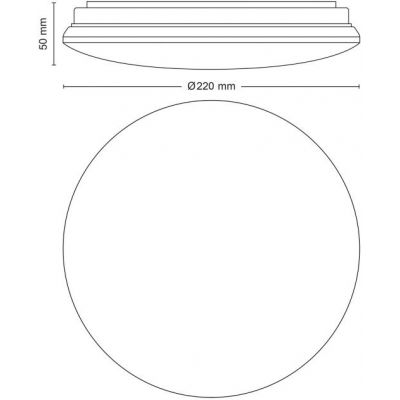 Philips Moire plafon 1x6 W biały 915005777601