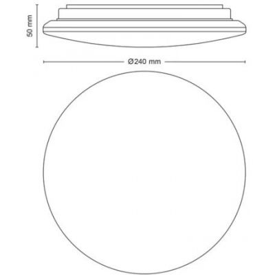 Philips Moire plafon 1x10 W biały 915005778301