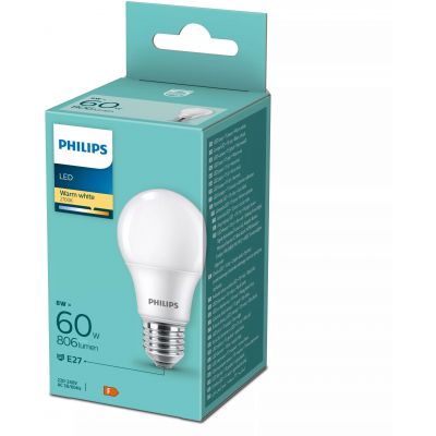 Philips Essential żarówka LED 1x8 W 2700 K E27 929002306296