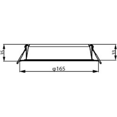 Philips Meson lampa do zabudowy 1x16,5 W biała 929003277001