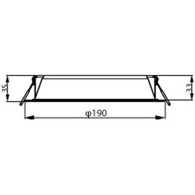 Philips Meson lampa do zabudowy 1x20 W biała 929003326601