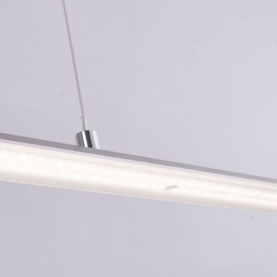 Paul Neuhaus Pure-Lite lampa wisząca 1x40W LED stal szczotkowana 8377-55