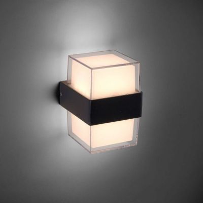 Paul Neuhaus Cara kinkiet zewnętrzny 2x4,2W LED antracyt 9480-13