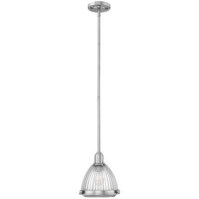 Quintiesse Elroy lampa wisząca 1x60 W szczotkowany nikiel QN-ELROY-HB