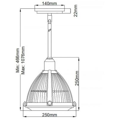 Quintiesse Elroy lampa wisząca 1x60 W szczotkowany nikiel QN-ELROY-HB