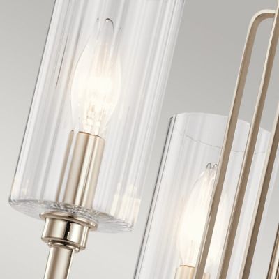 Quintiesse Kimrose lampa wisząca 3x40 W polerowany nikiel QN-KIMROSE3-PN
