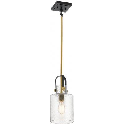 Quintiesse Kitner lampa wisząca 1x60 W mosiądz QN-KITNER-P-NBR