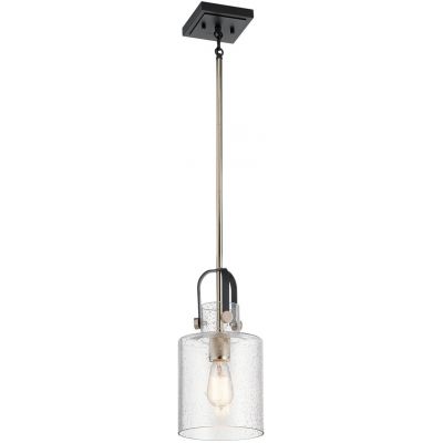 Quintiesse Kitner lampa wisząca 1x60 W polerowany nikiel QN-KITNER-P-PN