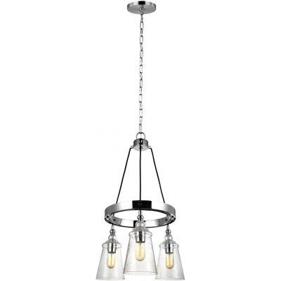 Quintiesse Loras lampa wisząca 3x60 W chrom QN-LORAS3