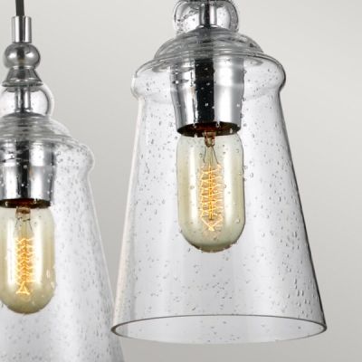 Quintiesse Loras lampa wisząca 5x60 W chrom QN-LORAS5