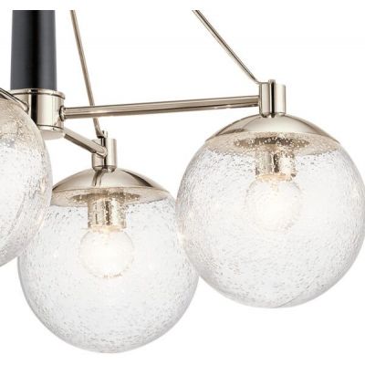 Quintiesse Marilyn lampa wisząca 6x60 W polerowany nikiel QN-MARILYN6