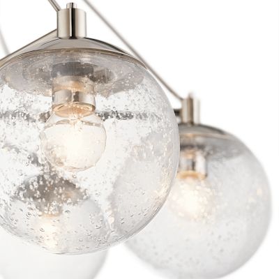 Quintiesse Marilyn lampa wisząca 6x60 W polerowany nikiel QN-MARILYN6