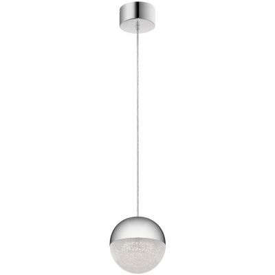 Quintiesse Moonlit lampa wisząca 1x20,9 W polerowany chrom/cyrkoniowy QN-MOONLIT-P-PC