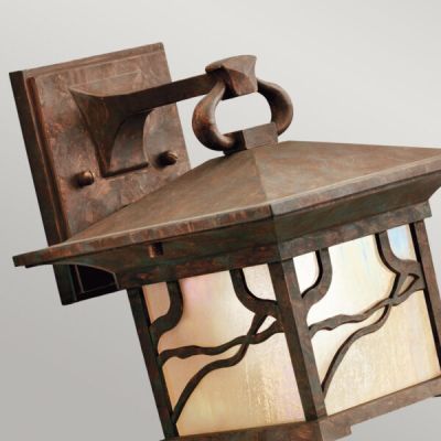 Quintiesse Morris kinkiet zewnętrzny 1x60 W postarzana miedź QN-MORRIS-M