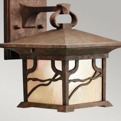 Quintiesse Morris kinkiet zewnętrzny 1x60 W postarzana miedź QN-MORRIS-M