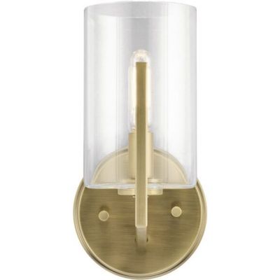 Quintiesse Nye kinkiet 1x40 W szczotkowany naturalny mosiądz QN-NYE1-BNB